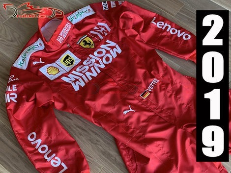 海外 高品質　送料込み　セバスチャン・ベッテル 2019 Mission Winnow 　F1　レーシングスーツ　サイズ各種 レプリカ カスタム対応