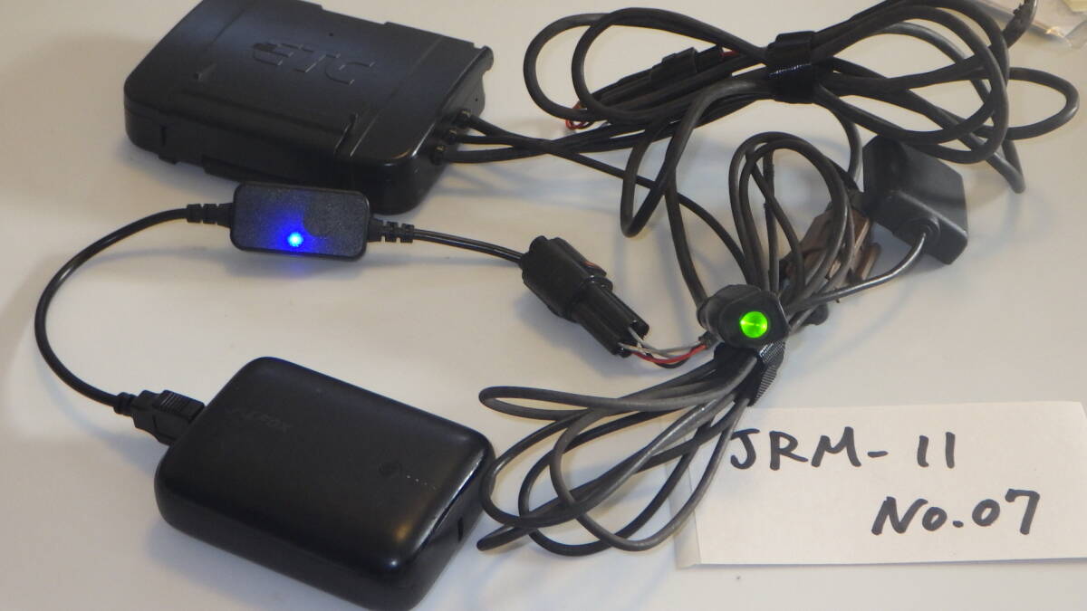 バイク/二輪用 ETC JRM-11 日本無線 実働品|ETC バイク/二輪用 ETC JRM-11 日本無線 実働品|ETC