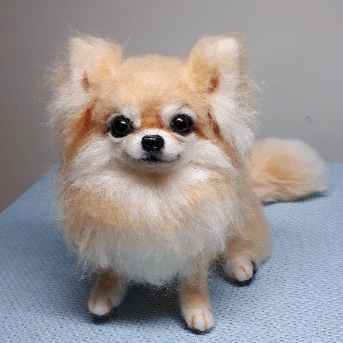  wool felt dog chihuahua 