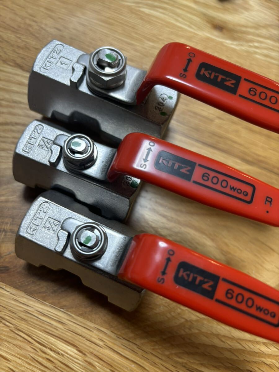 25A キッツステンレスボールバルブ1 インチ12個 レデュース 25A キッツステンレスボールバルブ1 インチ12個 レデュース