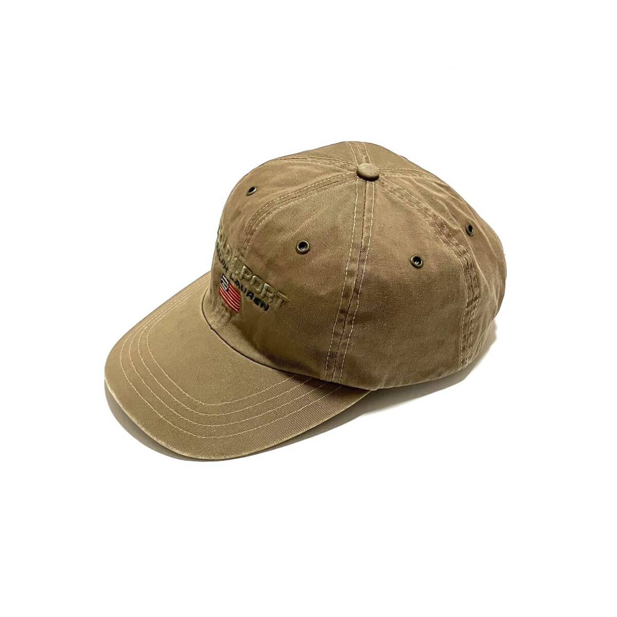 POLO SPORT ポロ スポーツ コットンキャップ 星条旗 90's 90年代 POLO SPORT ポロ スポーツ コットンキャップ 星条旗 90's 90年代