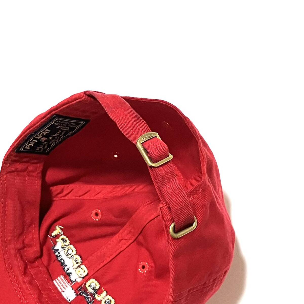 POLO SPORT ポロ スポーツ コットンキャップ 星条旗 90's 90年代 POLO SPORT ポロ スポーツ コットンキャップ 星条旗 90's 90年代