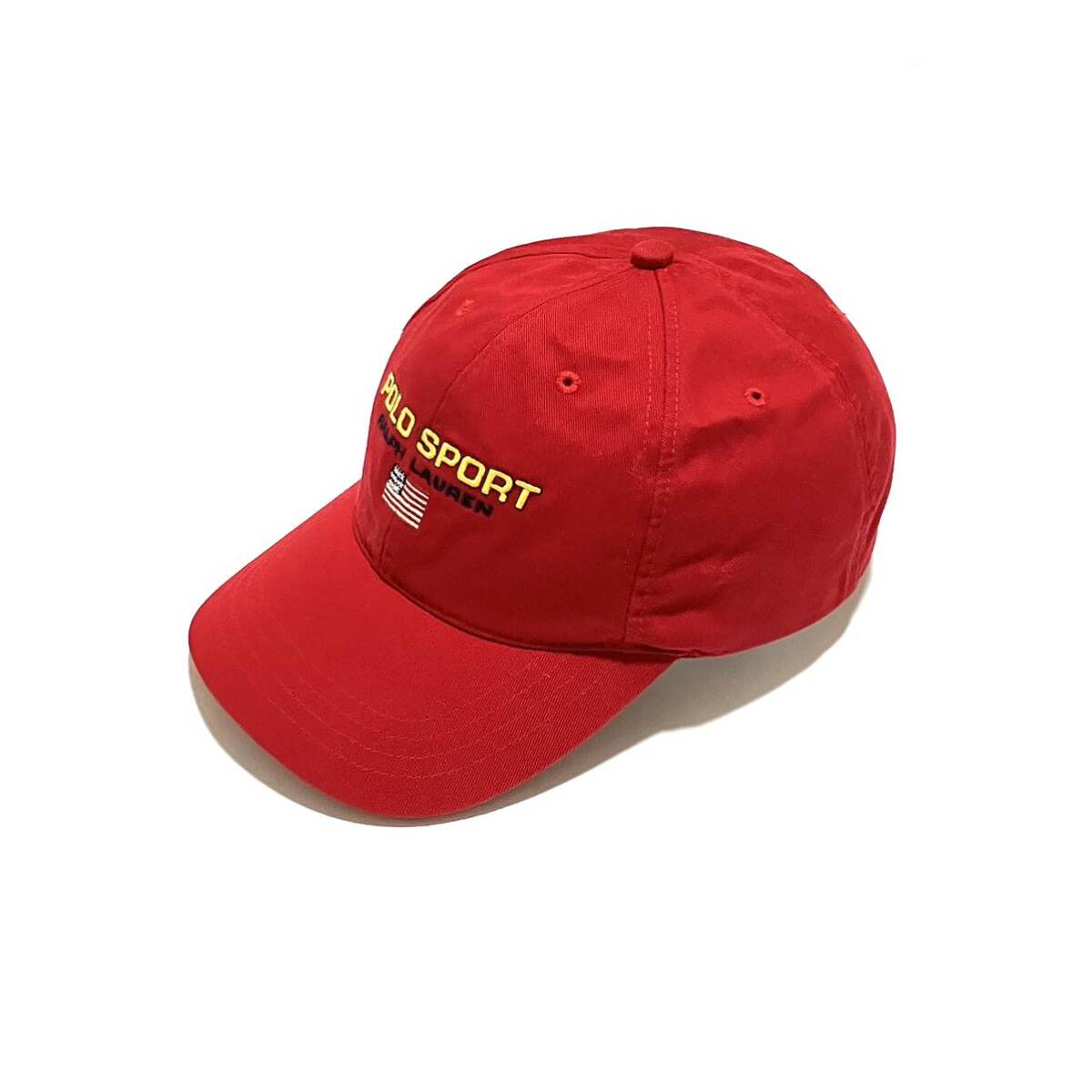 POLO SPORT ポロ スポーツ コットンキャップ 星条旗 90's 90年代 POLO SPORT ポロ スポーツ コットンキャップ 星条旗 90's 90年代