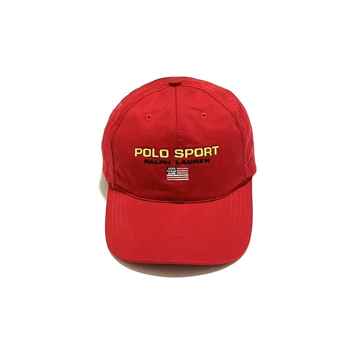 POLO SPORT ポロ スポーツ コットンキャップ 星条旗 90's 90年代 POLO SPORT ポロ スポーツ コットンキャップ 星条旗 90's 90年代