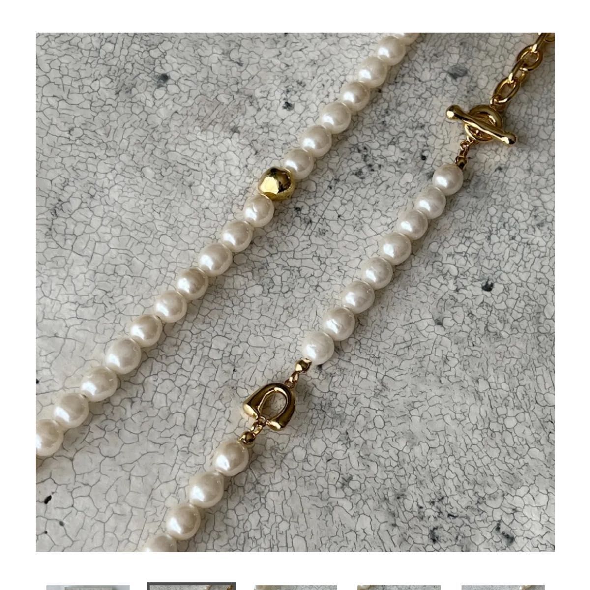 CHIEKO+ pearl necklace 02bonheur チエコプラス|Yahoo!フリマ CHIEKO+ pearl necklace 02bonheur チエコプラス|Yahoo!フリマ