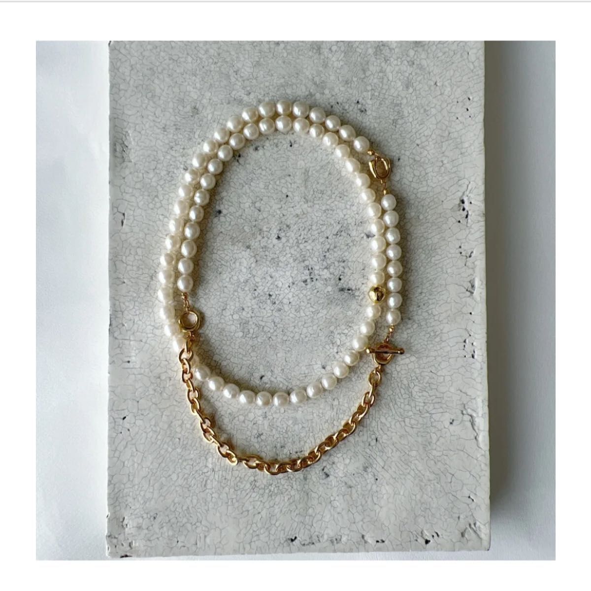 CHIEKO+ pearl necklace 02bonheur チエコプラス|Yahoo!フリマ CHIEKO+ pearl necklace 02bonheur チエコプラス|Yahoo!フリマ