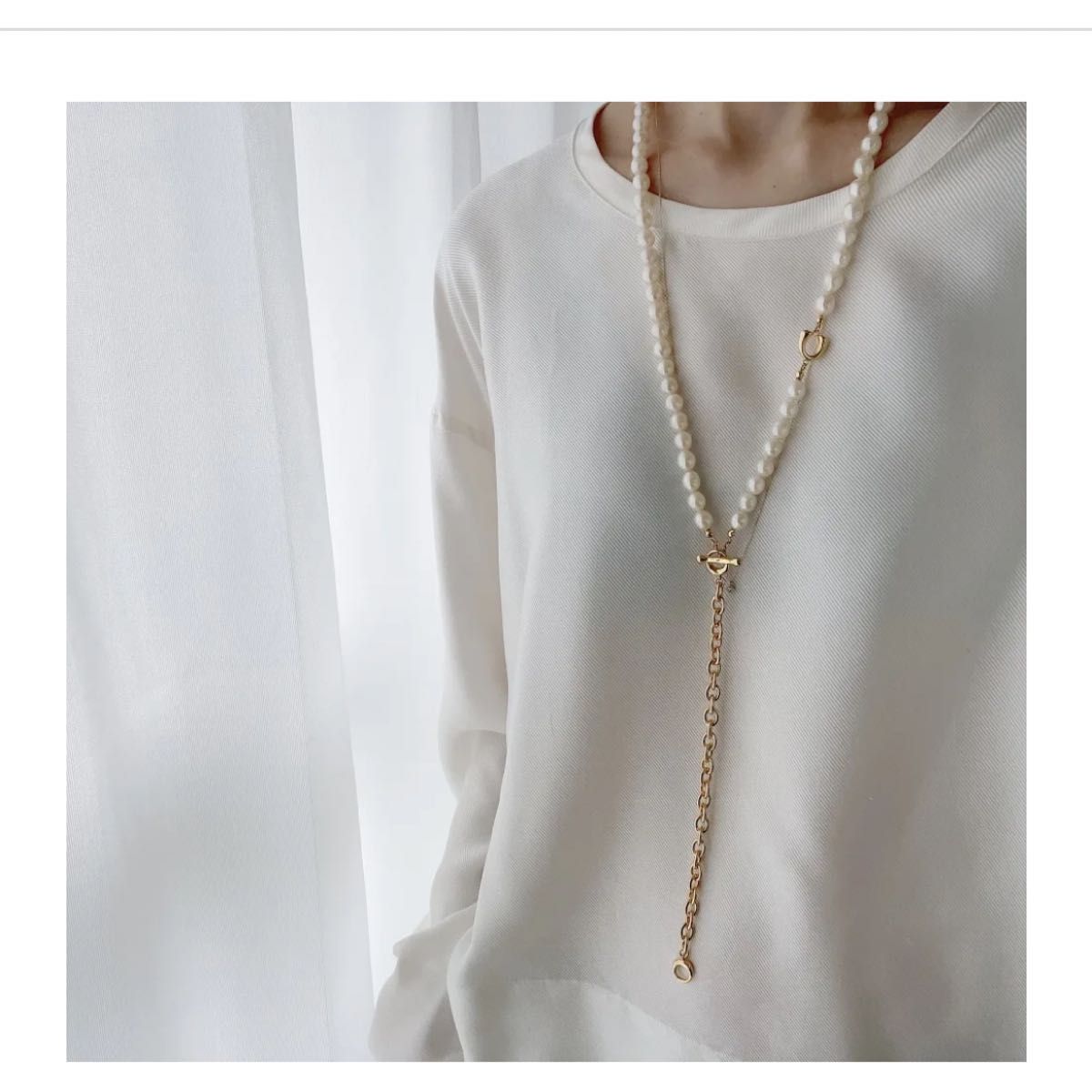 CHIEKO+ pearl necklace 02bonheur チエコプラス|Yahoo!フリマ CHIEKO+ pearl necklace 02bonheur チエコプラス|Yahoo!フリマ