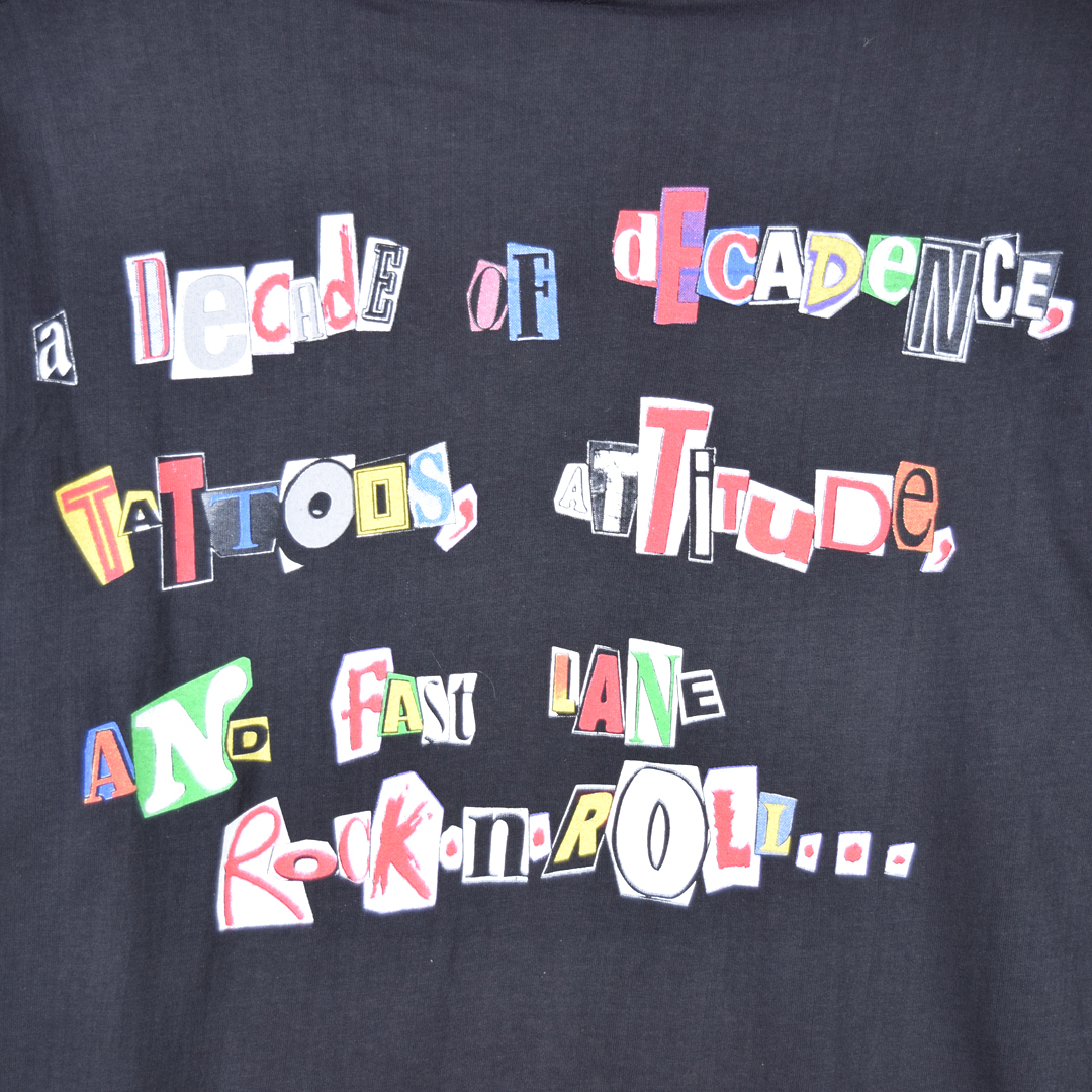 90s モトリークルー DECADE OF DECADENCE ヴィンテージTシャツ 90s モトリークルー DECADE OF DECADENCE ヴィンテージTシャツ