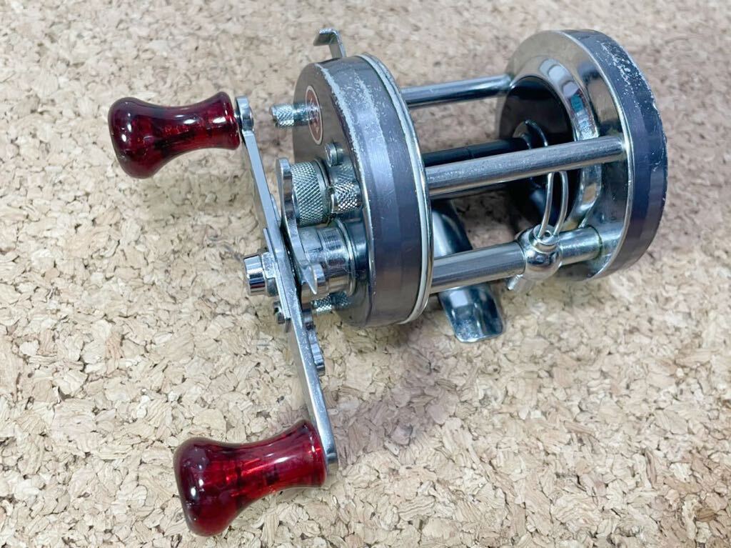 ★即決A!稀少 オールド アブ ビッグA アンバサダー 6500C ブルーグレー シールエンブレム 中古良品!NO 730201 ABU ambassadeur BigA ★