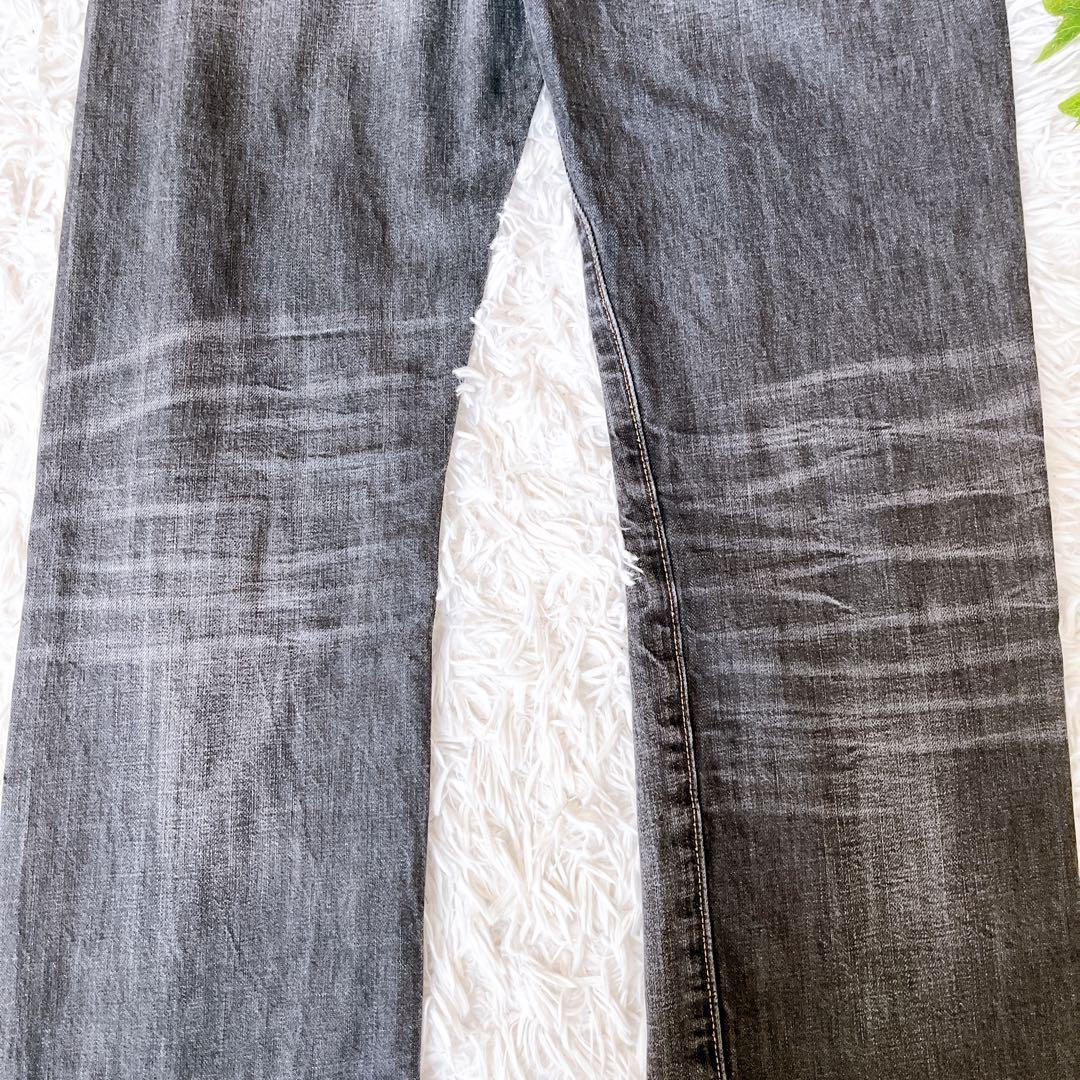 送料無料 Levis リーバイス 501 先染め ブラックデニム ヒゲ 送料無料 Levis リーバイス 501 先染め ブラックデニム ヒゲ
