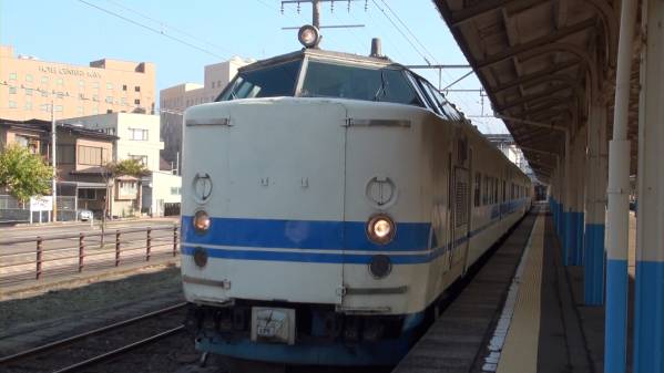 直江津駅にて