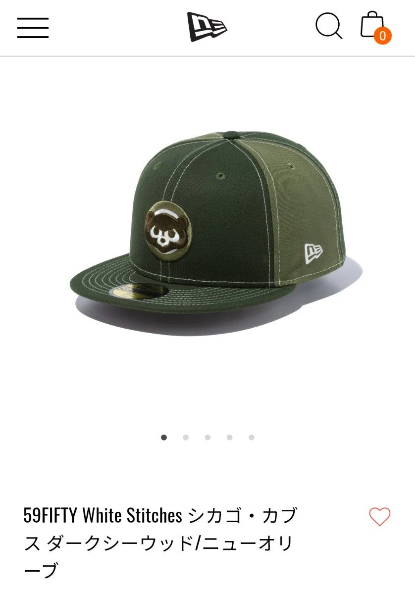 新品】NEW ERA 59FIFTY カブス 7 3/8 キャップ ニューエラ