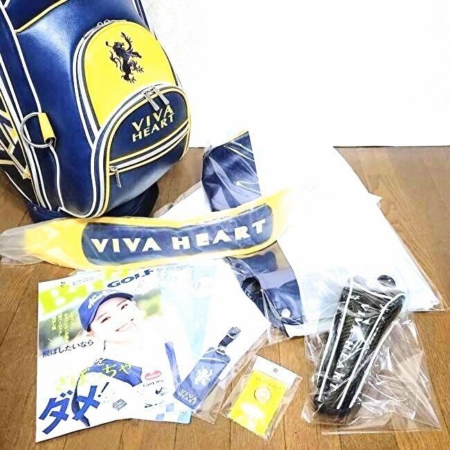 ビバハート キャディバック 限定 正規品 VIVA HEART GOLF ビバハート キャディバック 限定 正規品 VIVA HEART GOLF