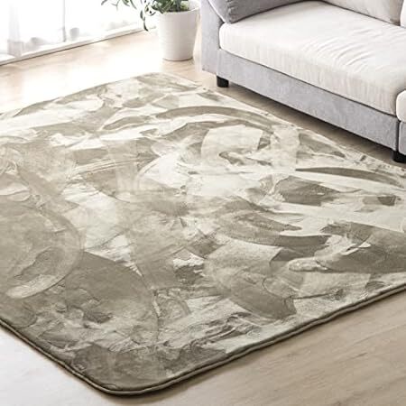 タンスのゲン ラグ カーペット 高反発 極厚25mm 185×185cm 約2畳 防音 滑り止め 床暖房 ホットカーペット対応 モ