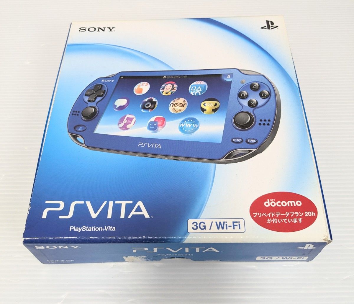 ps vita 本体 PlayStation Vita 3G Wi-Fiモデル サファイア ps vita 本体 PlayStation Vita 3G Wi-Fiモデル サファイア