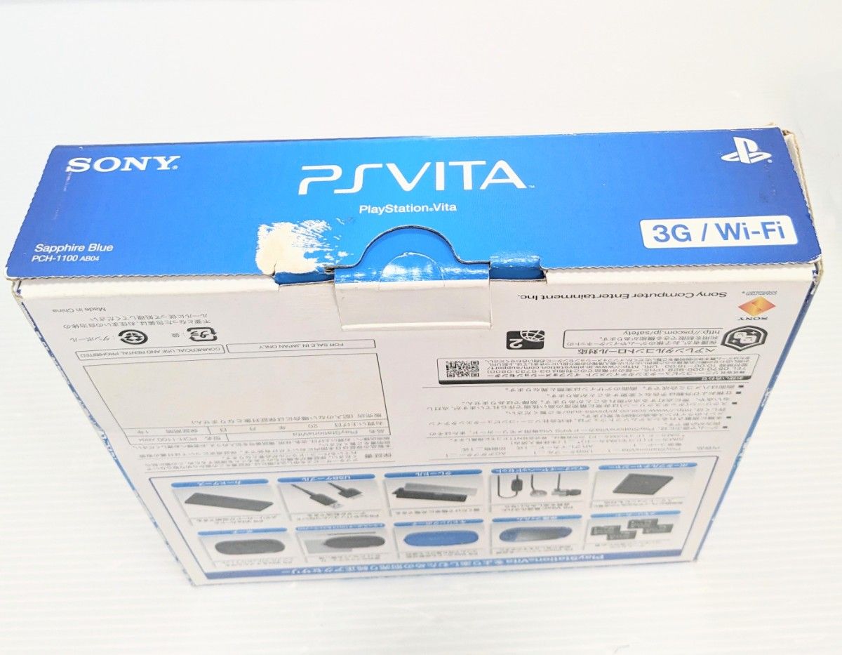 ps vita 本体 PlayStation Vita 3G Wi-Fiモデル サファイア ps vita 本体 PlayStation Vita 3G Wi-Fiモデル サファイア