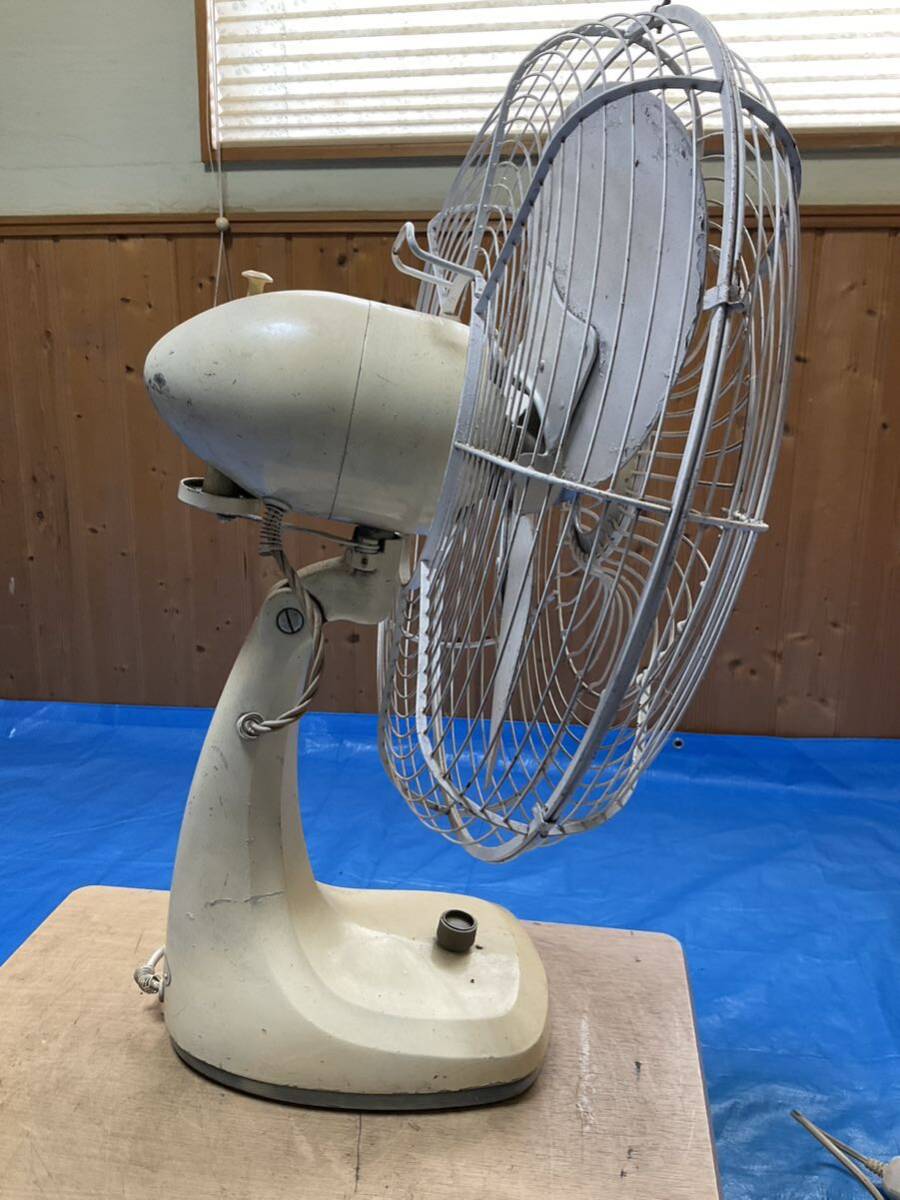  Showa Retro electric fan iron electric fan Mitsubishi 