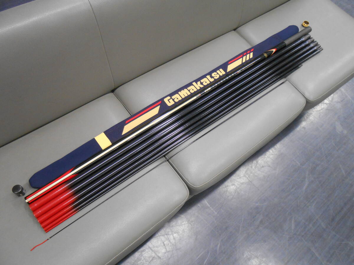 【在庫一掃】 がまかつ名竿 鮎竿 がま鮎アルステージ プロタイプ90 中古のお品 アユ竿