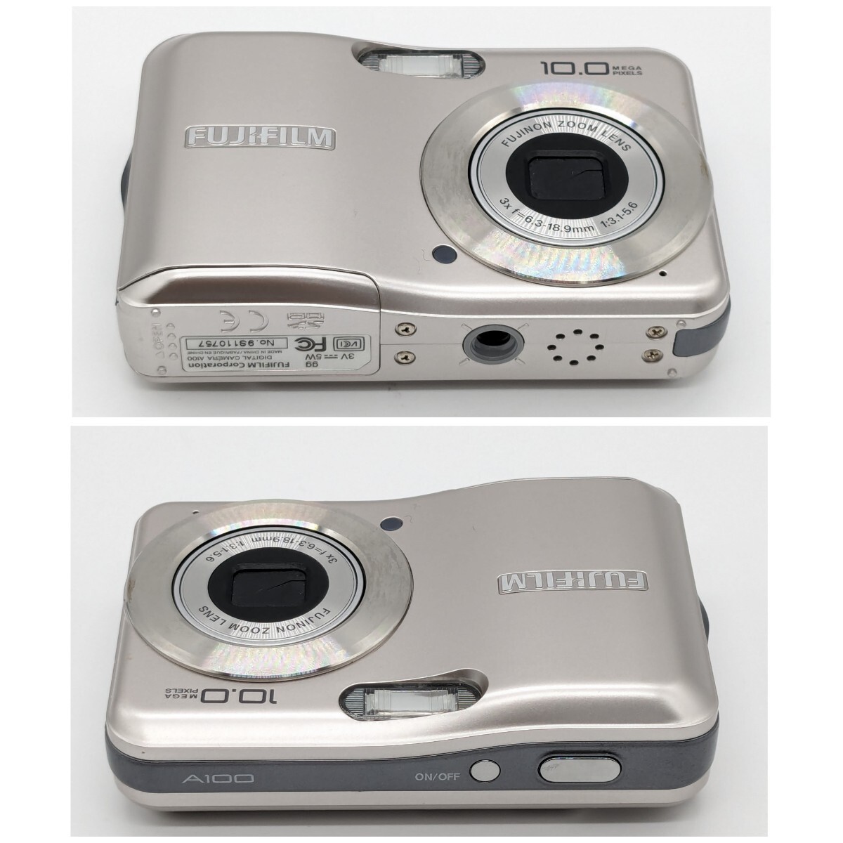富士フィルム A100 コンパクトデジタルカメラ シルバー FUJIFILM 富士フィルム A100 コンパクトデジタルカメラ シルバー FUJIFILM