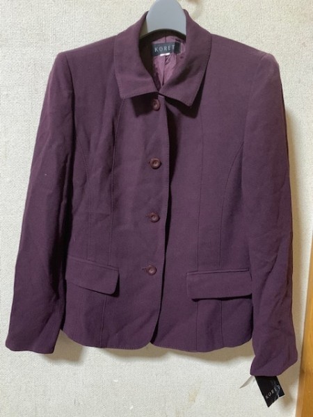 ψ激安ψ【新品】KORET コレット スーツ 11号 日本製_画像2
