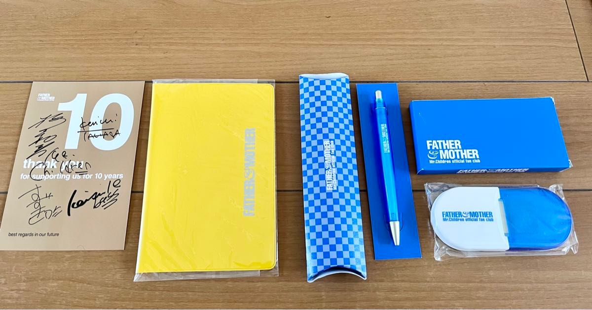 Mr ChildrenファンクラブFATHER&MOTHERグッズ8点|Yahoo!フリマ Mr ChildrenファンクラブFATHER&MOTHERグッズ8点|Yahoo!フリマ