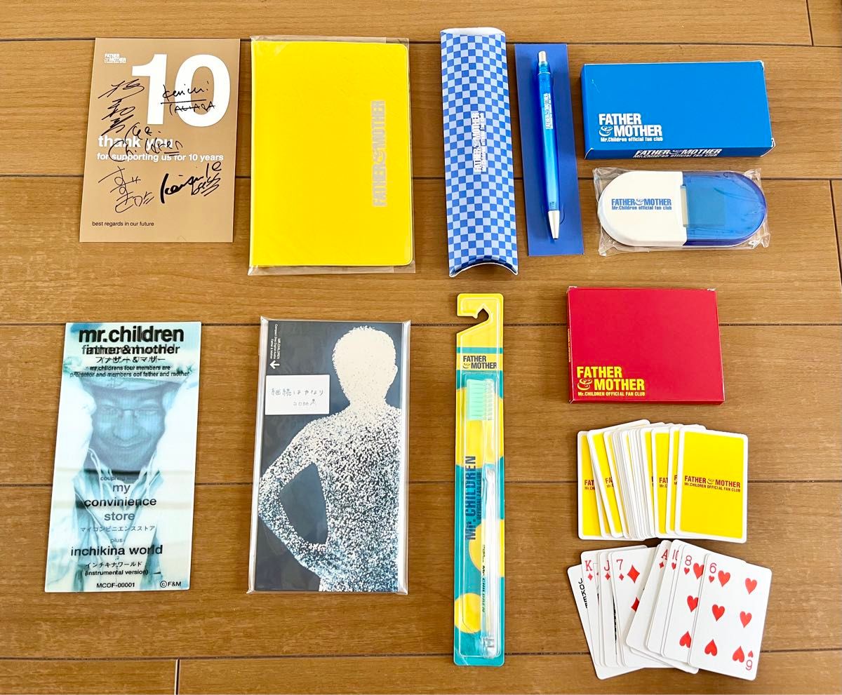 Mr ChildrenファンクラブFATHER&MOTHERグッズ8点|Yahoo!フリマ Mr ChildrenファンクラブFATHER&MOTHERグッズ8点|Yahoo!フリマ