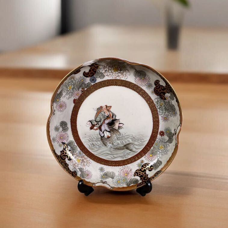 名家掘出し物 九谷焼 古美術 飾皿 飾り皿 色絵 染付 骨董 古美術 名家掘出し物 九谷焼 古美術 飾皿 飾り皿 色絵 染付 骨董 古美術