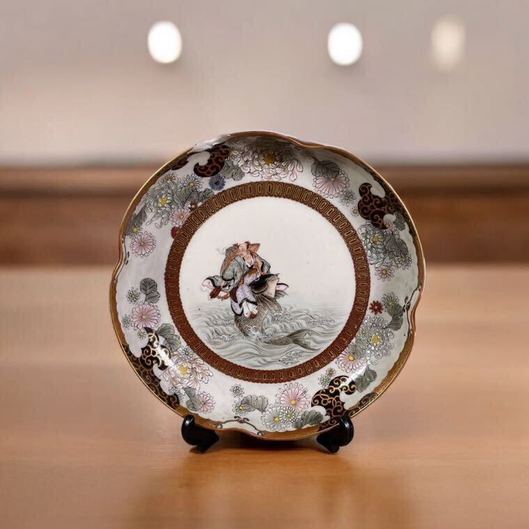 名家掘出し物 九谷焼 古美術 飾皿 飾り皿 色絵 染付 骨董 古美術 名家掘出し物 九谷焼 古美術 飾皿 飾り皿 色絵 染付 骨董 古美術
