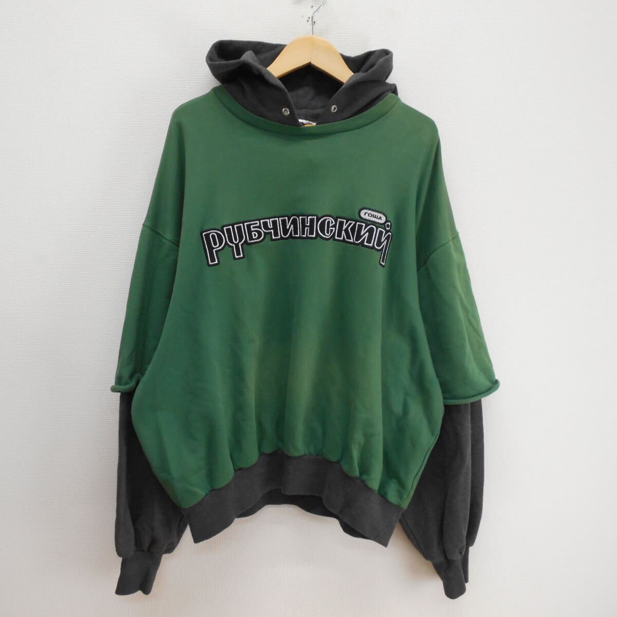 GOSHA RUBCHINSKIY ゴーシャラブチンスキー 18SS COMBO HOODED GOSHA RUBCHINSKIY ゴーシャラブチンスキー 18SS COMBO HOODED