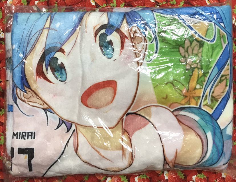 初音ミク VOCALOID ボーカロイド マジカルミライ2017 三井住友 スタンプラリー景品 B賞 ブランケット_画像1