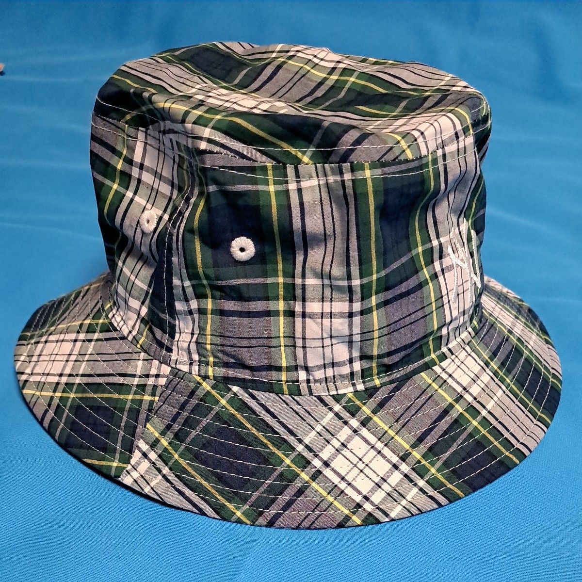 タグ付き NEWERA バケットハット 帽子 ヤンキース 刺繍 チェック タグ付き NEWERA バケットハット 帽子 ヤンキース 刺繍 チェック