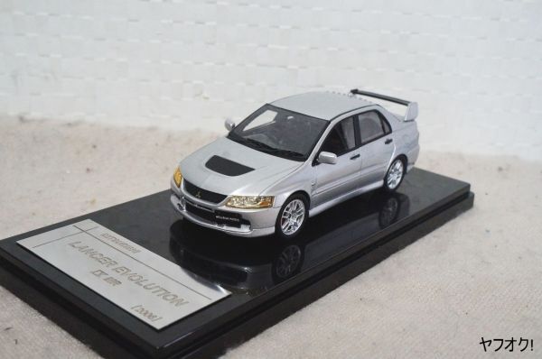 WIT’S 三菱 ランサーエボリューションⅨ MR 1/43 ミニカー シルバー ランエボ