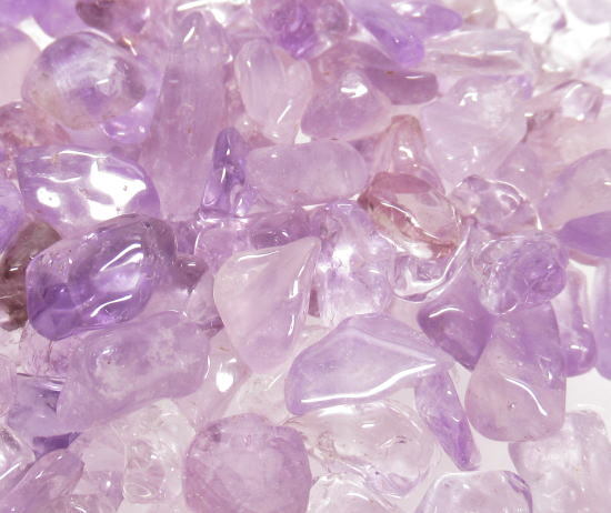 NO.6 lavender amethyst ... stone ( middle ) ( approximately 5~15mm)( approximately 100g entering )< sincerity *... prevention > transparent feeling . equipped natural stone reality goods 