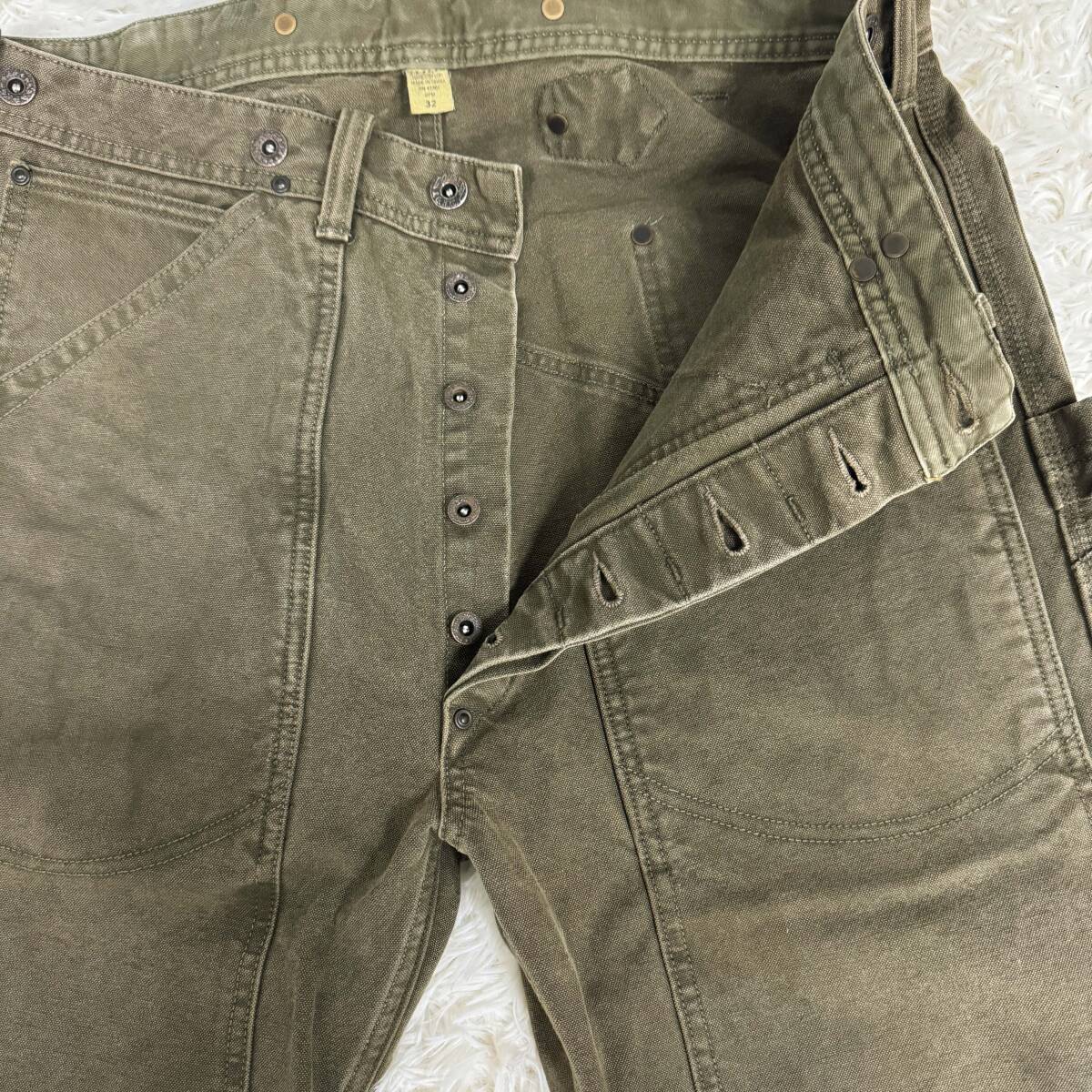 RRL ダブルアールエル ペインターパンツ バックルバック RRL ダブルアールエル ペインターパンツ バックルバック