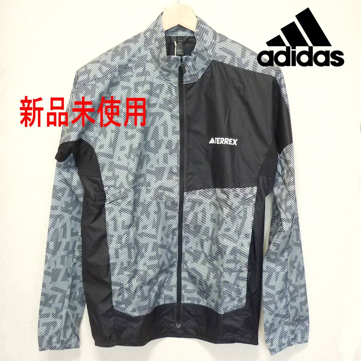 新品◆送料無料(メンズXL) adidas アディダス テレックス TERREX トレイルランニング ウインドジャケット ウインドブレーカー