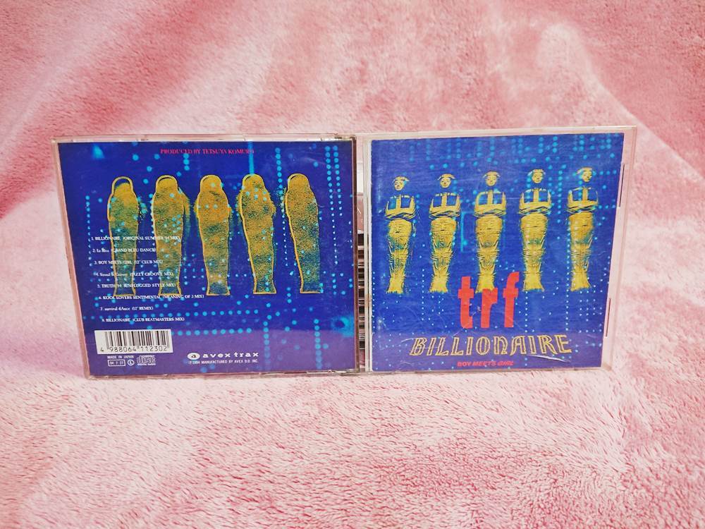 ◆trf【BILLIONAIRE～BOY MEETS GIRL～】収録時間:43分★'94★★★送料無料★★◆_画像1