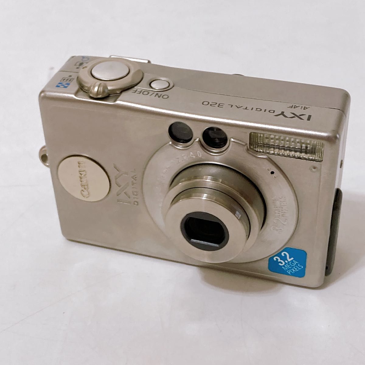 別売アルミケース付】Canon IXY DIGITAL 320 キヤノン オールド 別売アルミケース付】Canon IXY DIGITAL 320 キヤノン オールド