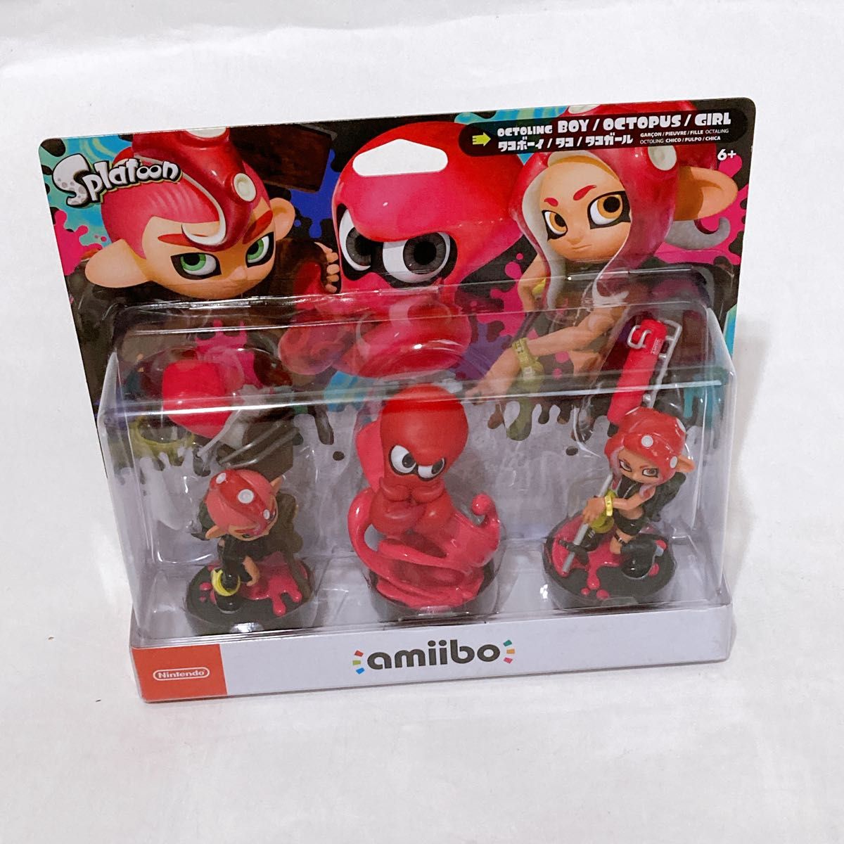 新品 未開封】 amiibo タコ / タコガール / アミーボ - ゲーム 新品 未開封】 amiibo タコ / タコガール / アミーボ - ゲーム