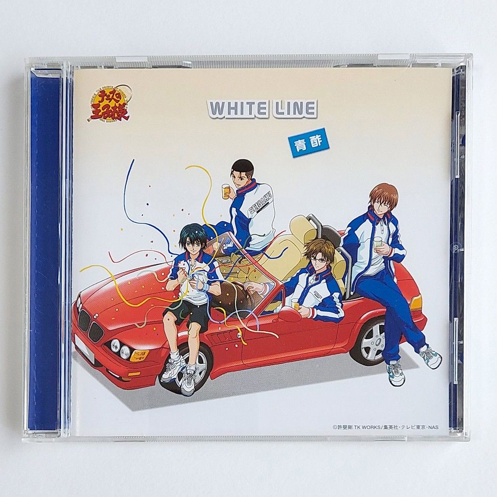 テニスの王子様 青酢 WHITE LINE 越前リョーマ 手塚国光 不二 テニスの王子様 青酢 WHITE LINE 越前リョーマ 手塚国光 不二