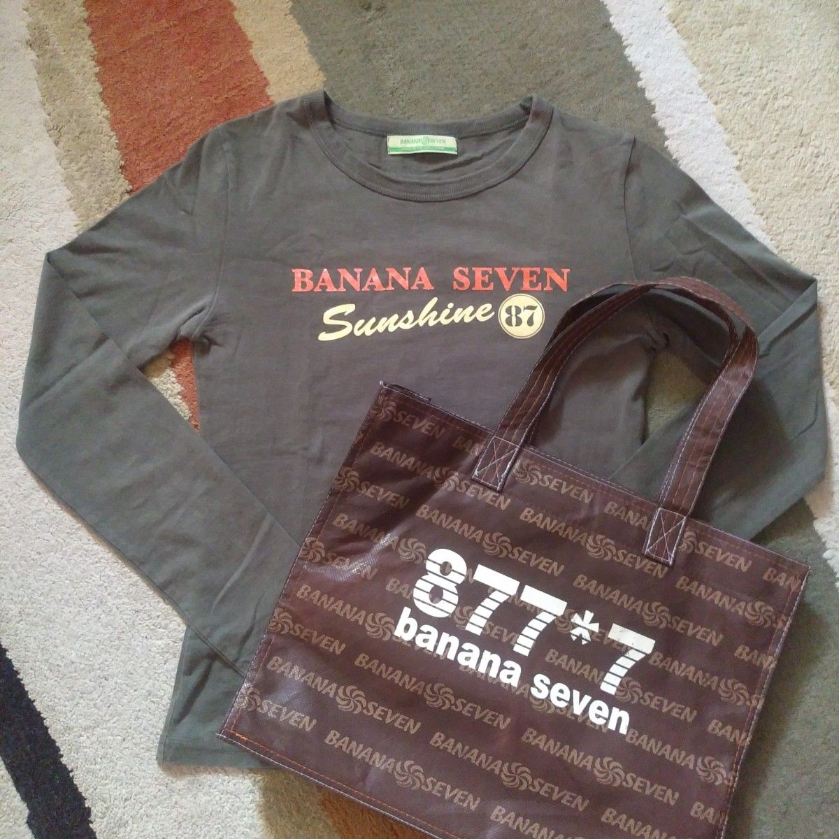 バナナセブン 長袖Tシャツ ショップバッグ|Yahoo!フリマ(旧 バナナセブン 長袖Tシャツ ショップバッグ|Yahoo!フリマ(旧