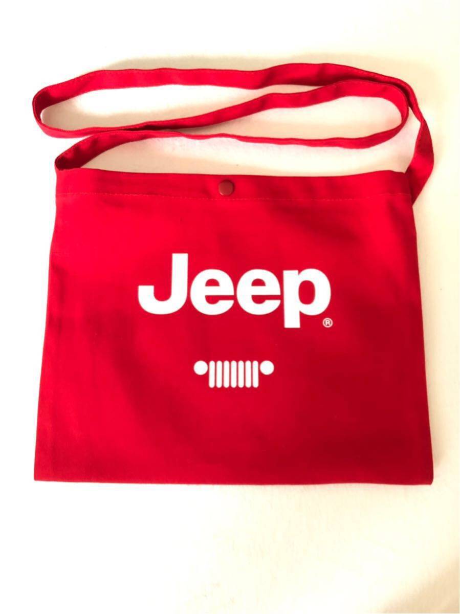 グリーンルーム フェスティバル GreenRoom 非売品 Jeep サコッシュ レッド_画像1