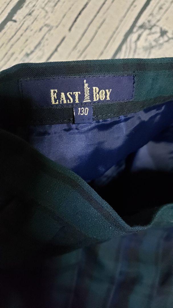  new goods eastboy East Boy check skirt 130 black watch uniform 