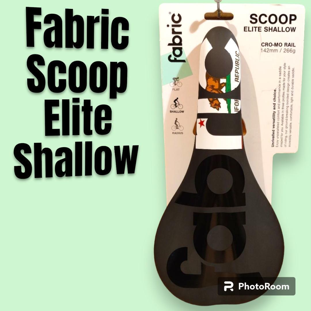 【万能サドル!!】Fabric Scoop Elite Shallow California Flagです!バイクのアクセントにおすすめ!