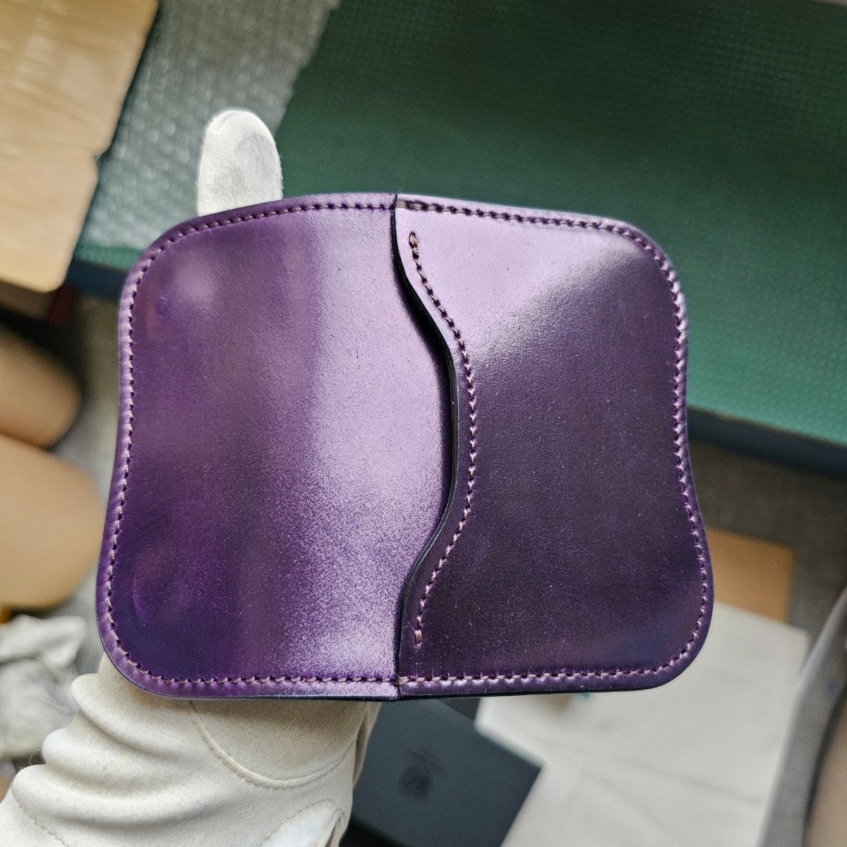 新品 交渉可 タング tongue シェルコードバン ラストクロップス 新品 交渉可 タング tongue シェルコードバン ラストクロップス