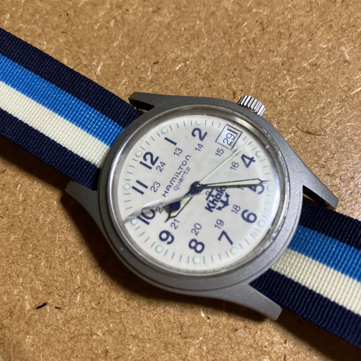 HAMILTON ハミルトン 腕時計 KHAKI カーキ 9797 作動確認済み HAMILTON ハミルトン 腕時計 KHAKI カーキ 9797 作動確認済み