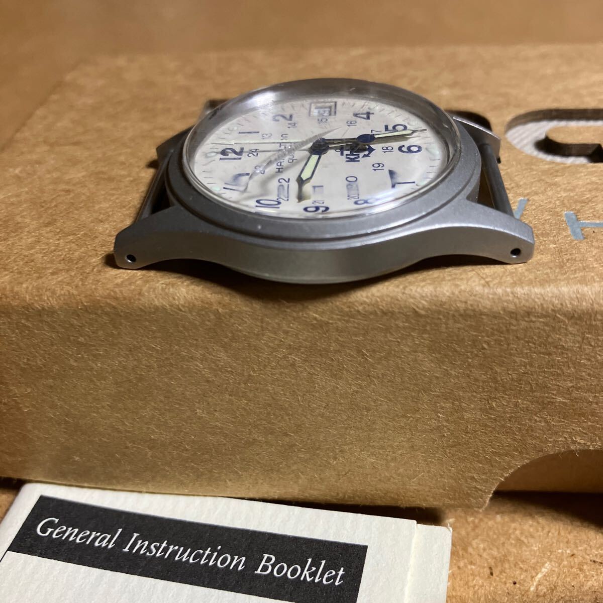 HAMILTON ハミルトン 腕時計 KHAKI カーキ 9797 作動確認済み HAMILTON ハミルトン 腕時計 KHAKI カーキ 9797 作動確認済み