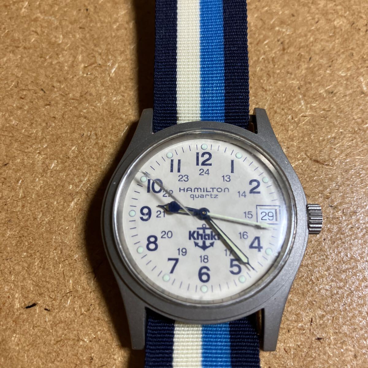 HAMILTON ハミルトン 腕時計 KHAKI カーキ 9797 作動確認済み HAMILTON ハミルトン 腕時計 KHAKI カーキ 9797 作動確認済み