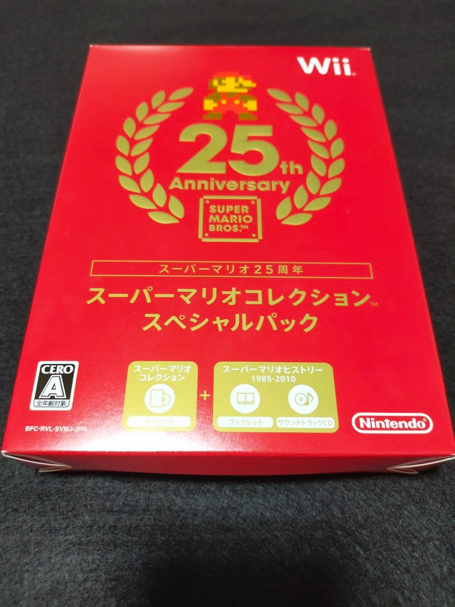 美品】Wii ソフト スーパーマリオ25周年 スーパーマリオ 美品】Wii ソフト スーパーマリオ25周年 スーパーマリオ
