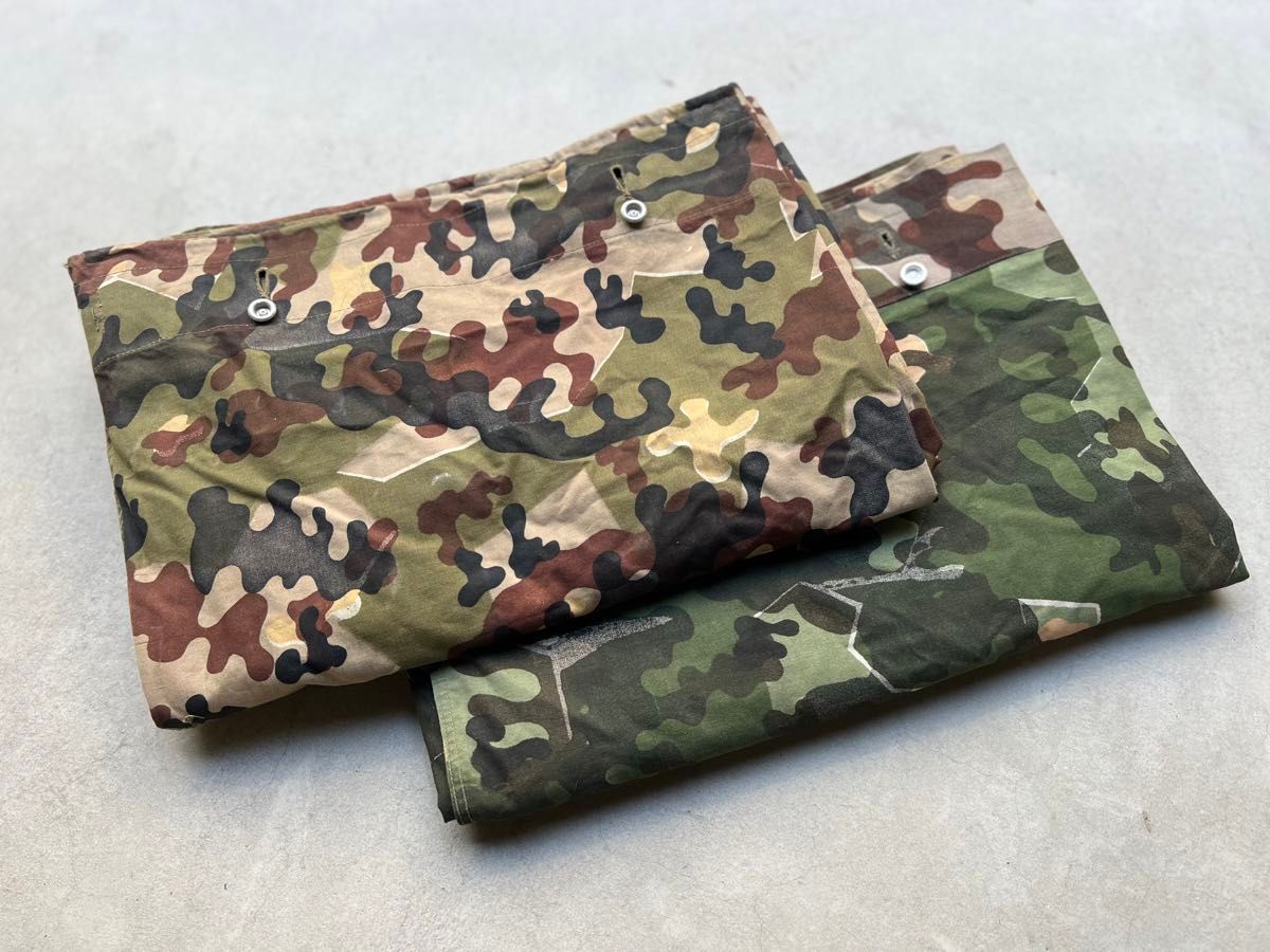 50s 西ドイツ軍 軍幕 アメーバカモ シェルターハーフ 50s 西ドイツ軍 軍幕 アメーバカモ シェルターハーフ