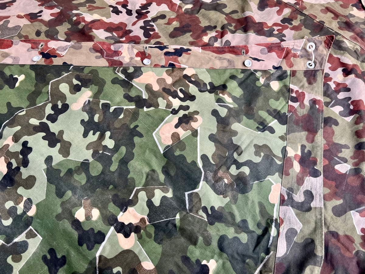 50s 西ドイツ軍 軍幕 アメーバカモ シェルターハーフ 50s 西ドイツ軍 軍幕 アメーバカモ シェルターハーフ